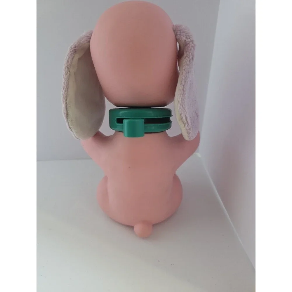 Vintage Rub A Dub Doggie Doggy Puppy 1990 Tyco Swivel Head Rosie Pink 10